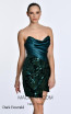 Alfa Beta B5814 Dark Emerald Dress