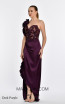 Alfa Beta B5816 Dark Purple Long Dress