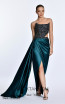 Alfa Beta B5820 Dark Emerald Dress