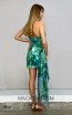  Alfa Beta 5822 Blue Back Dress