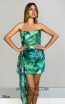  Alfa Beta 5822 Blue Detail Dress