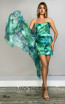  Alfa Beta 5822 Blue Dress