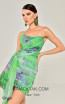  Alfa Beta 5822 Green Detail Dress