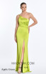 Alfa Beta B5824 Apple Green Long Dress