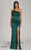 Alfa Beta B5824 Emerald Front Dress
