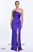 Alfa Beta B5824 Purple Front Dress