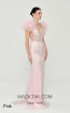 Alfa Beta B5826 Pink Back Dress