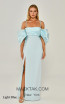 Alfa Beta B5832 Light Blue Evening Dress