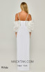 Alfa Beta B5832 White Long Dress