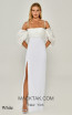 Alfa Beta B5832 White Dress