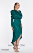 Alfa Beta B5842 Emerald Midi Dress
