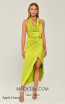 Alfa Beta 5855 Apple Green Simple Dress