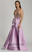 Alfa Beta B5863 Lilac Satin Dress