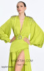 Alfa Beta 5864 Apple Green Long Sleeve Dress