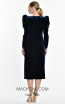 Alfa Beta Navy Blue Back Dress