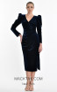 Alfa Beta Navy Blue Front Dress