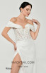 Alfa Beta B5869 White Detail Dress