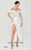 Alfa Beta B5869 White Front Dress