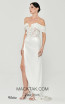 Alfa Beta B5869 White Side Dress