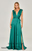 Alfa Beta B5883 Emerald Front Dress