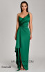 Alfa Beta B5891 Emerald Front Dress