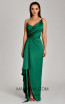 Alfa Beta B5891 Emerald Front Dress