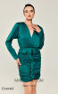 Alfa Beta B5902 Emerald Detail Dress
