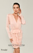Alfa Beta B5902 Powder Short Dress