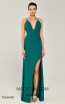 Alfa Beta B5905 Emerald Front Dress