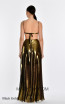 Alfa Beta B5913 Black Gold Back Dress