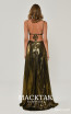 Alfa Beta B5913 Black Gold Back Dress