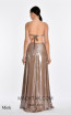 Alfa Beta B5913 Mink Back Dress