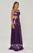 Alfa Beta B5913 Purple Side  Dress