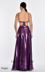Alfa Beta B5913 Purple Back Dress