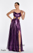 Alfa Beta B5913 Purple Long Dress