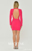 Alfa Beta B5914 Light Fuchsia Back Dress