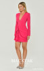 Alfa Beta B5914 Light Fuchsia Side Dress