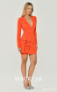 Alfa Beta B5914 Light Orange Dress