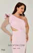 Alfa Beta 5918 Pink Detail Dress