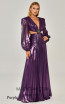 Alfa Beta B5921 Purple Dress