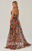 Alfa Beta B5922 Flower Back Dress