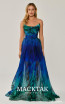 Alfa Beta B5922 Saks Green Front Dress