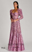 Alfa Beta B5939 Pink Side Dress