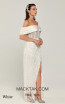 Alfa Beta B5942 White Side Dress