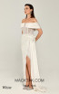 Alfa Beta B5942 White Dress