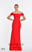 Alfa Beta B5945 Red Dress