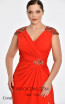 Alfa Beta B5954 Coral Detail Dress