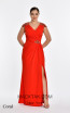 Alfa Beta B5954 Coral Dress