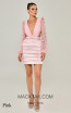 Alfa Beta B5960 Pink Dress