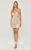 Alfa Beta B5972 Beige Front Dress